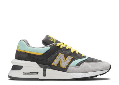 New Balance Dtlr X 997 Sport Made In Usa Medusa Teal Gris Jaune M997SDT