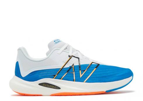 New Balance Fuelcell Rebel V2 Laserblauw Wit MFCXCN2