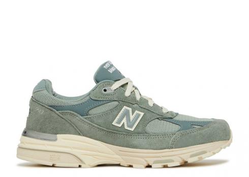New Balance Kith X Womens 993 Made In Usa Pistachio Chinois Slate Green Grå WR993KH1