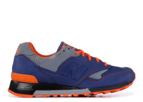 New Balance Limited Edt X 577 Buatan Inggris Biru Oranye M577LEV