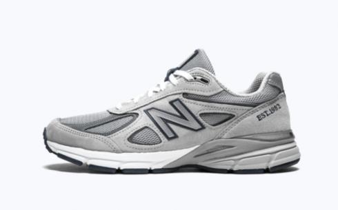 Sepatu Atletik New Balance M990 Grey