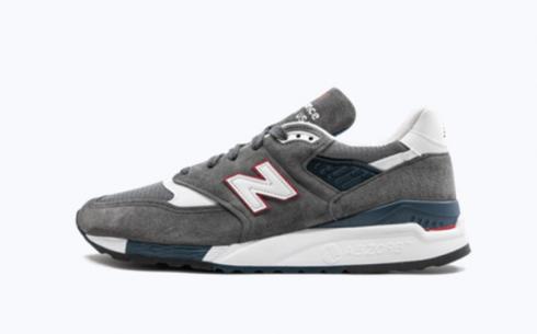 New Balance M998Cra Grijs Blauw Sportschoenen