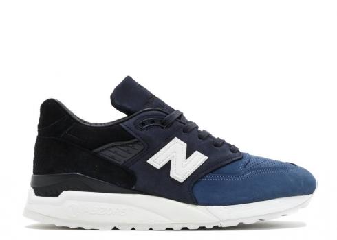 New Balance Ronnie Fieg X 998 City Never Sleeps Navy White Sort M998RF