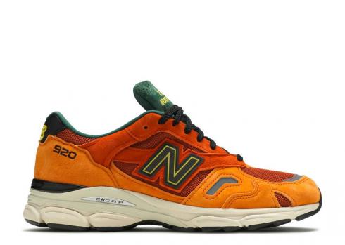 New Balance Sneaker X 920 Buatan Inggris Oranye Hijau M920SNS