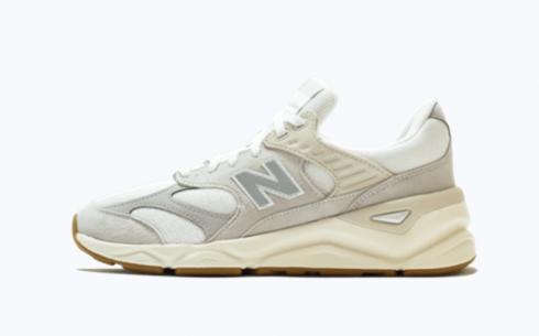 New Balance X90 grijze gombruine sportschoenen