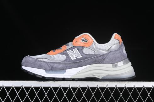 Todd Snyder x New Balance 992 Made in USA グレー オレンジ M992TS 。