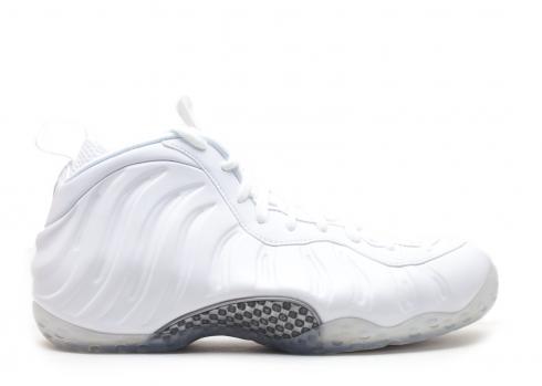 Air Foamposite One White-out Wit Zilver Metallic 314996-100