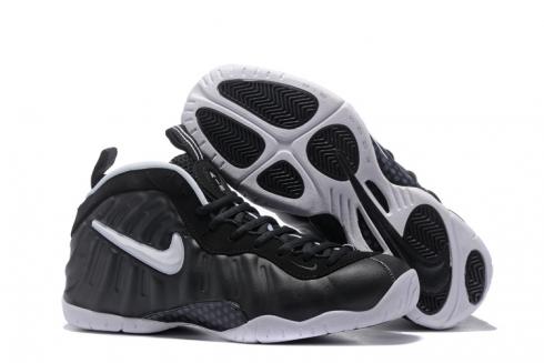 Nike Air Foamposite One Pro Dr Doom Black White Men Basketball Shoes 624041-006