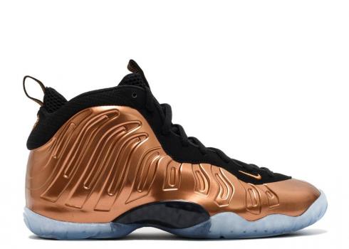 Nike Little Posite One Gs Copper Negro Metálico 644791-004