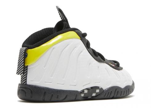 nike little posite one black game royal white