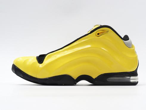 Nike Air Foamposite One Pro Amarillo Negro Zapatos de baloncesto para hombre 139372-701