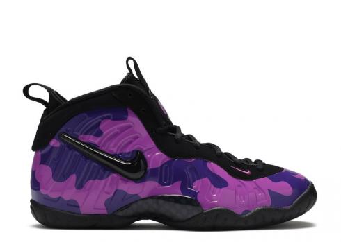 Nike Little Posite Pro Gs Hyper Violet Púrpura Court Negro 644792-012
