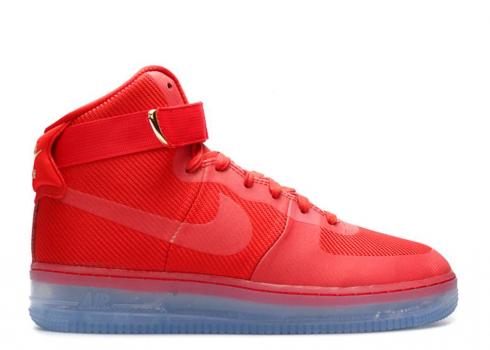 Nike Air Force 1 High Cmft Lux University Gold Red Metallic 748280-600