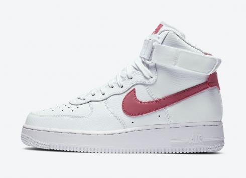 Nike Air Force 1 High Desert Berry Summit White Shoes 334031-116
