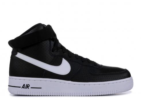 Nike Air Force 1 High GS สีดำสีขาว 653998-010