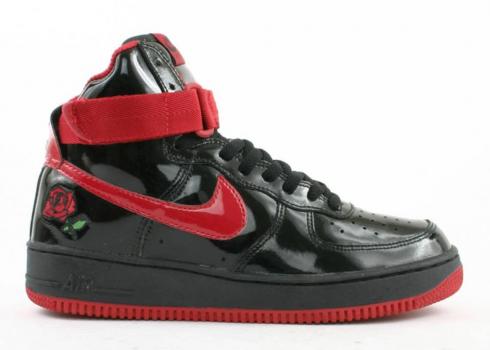 Nike Air Force 1 High Rose Nero Varsity Rosso 624038-061
