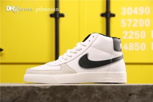 Nike Air Force 1 High White Black Hook Zapatos para hombre 630939-601