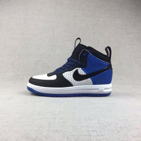 Nike Air Force 1 High KPU Black White Blue Men Shoes