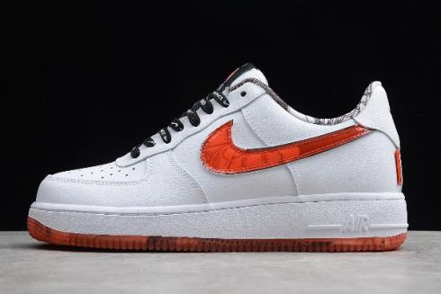 2019 Nike Air Force 1 AF1 apenas uma vez White University Red CJ2826 178