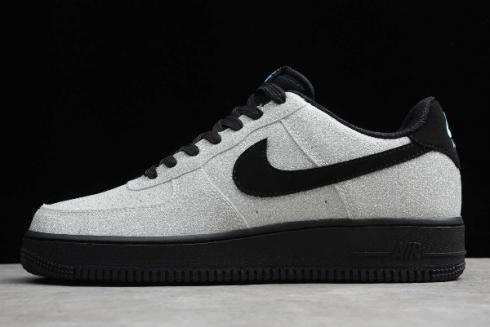 2019 Nike Air Force 1 Low Nero Argento Always Bright 718152 006