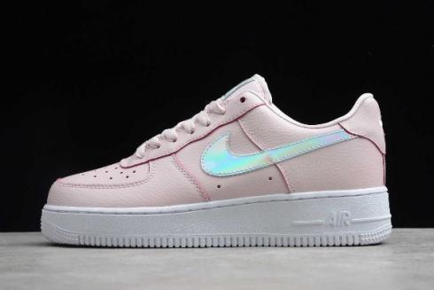 2020 Nike Women's Air Force 1 Low Pink Iridescent CJ1646 600