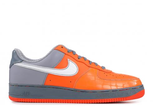 Air Force 1 Premium 07 Gaucho Gym Bl Stealth Graphite Blaze Orange White 315180-811