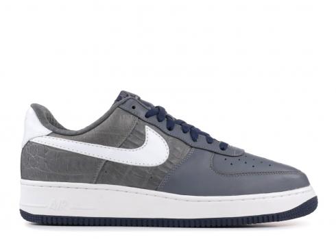 Air Force 1 Premium 07 Midnight Grey Stealth Flint Navy White 315180-011