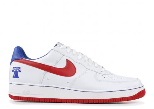 Air Force 1 Red Royal Sport Hvid Varsity Philly 306353-165