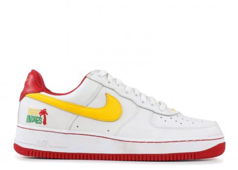 Air Force 1 West Indies White Maize 3 Varsity Red 306353-171