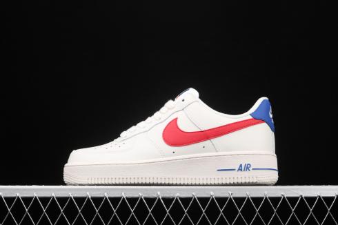 Comprar nuevo Nike Air Force 1'07 Low Blanco Azul Rojo AO3323-003