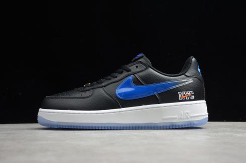 Kith x Nike Air Force 1 Low NYC Udgivelsesdato Hvid Blå CZ7928-001