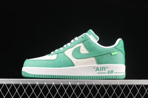 LV x Nike Air Force 1 07 Low White Green Black 341524-002