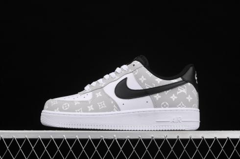 LV x Nike Air Force 1 Low 07 Bianche Grigie Nere BQ8988-108