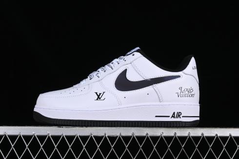 Louis Vuitton x Nike Air Force 1 07 Low White Black LV1898-836