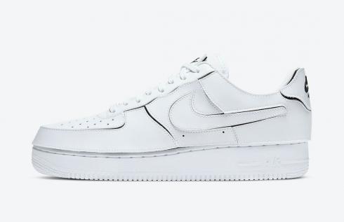 Nike Air Force 1/1 Cosmic Clay White Black Shoes CZ5093-100