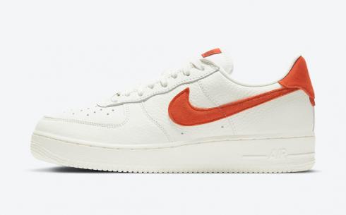 Nike Air Force 1 07 Craft Forest Mantra Pomarańczowy Biały CV1755-100