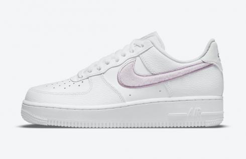 Nike Air Force 1 07 Essentual Chenille Swoosh White Photon Dust Lilac Venice DN5056-100
