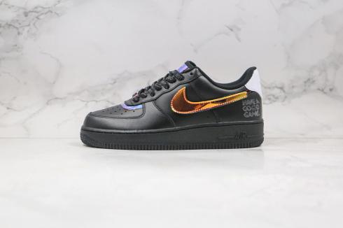 Nike Air Force 1 07 LV8 Have A Good Game Negro Reflectante DC2111-101