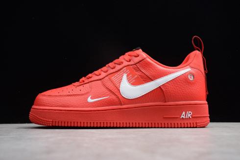 Nike Air Force 1'07 LV8 Low Utility Rood Wit AJ7747-600