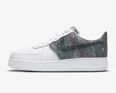 Nike Air Force 1 07 LV8 White Clear LT Smoke Grey Black CV1698-100