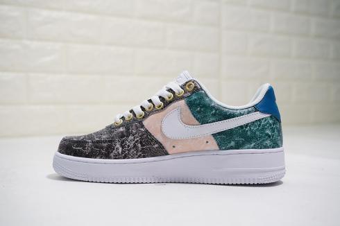 Nike Air Force 1'07 LXX Low Summit White Oil Grå Pink sneakers AO1017-101