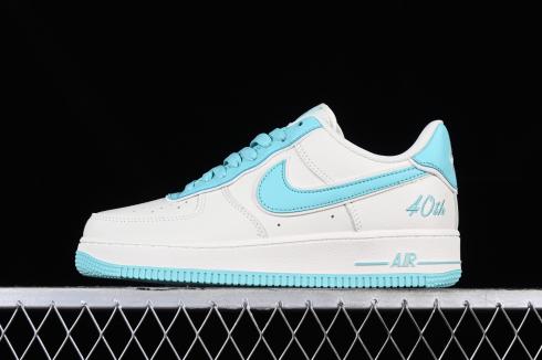 Nike Air Force 1 07 Low 40TH Off White Sky Blue JF1983-553