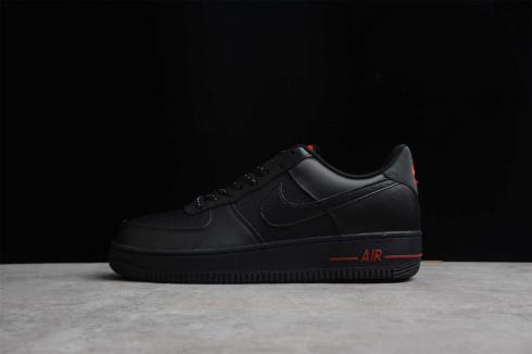 Nike Air Force 1 07 Low Negro Rojo Zapatos para correr DO6359-001