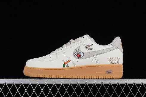 Nike Air Force 1 07 Low Bugs Bunny White Grey Brown XC2351-660