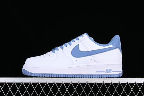 sepatu Nike Air Force 1 07 Low College Blue White JX2696-852