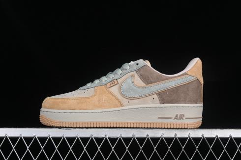 Nike Air Force 1 07 Low Dragon Ball Suede Brown Grey CD1221-666