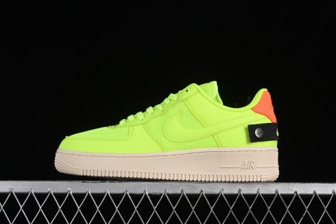 Nike Air Force 1 07 Low Green Orange Black AO4606-701