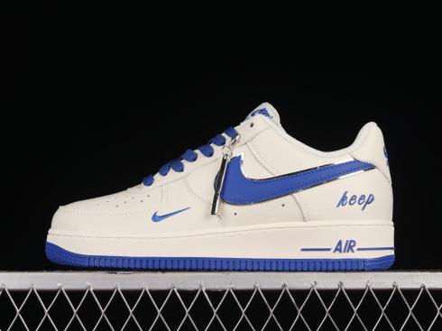 Nike Air Force 1 07 Low Keep Fresh Beige Blue Sliver BM1996-077