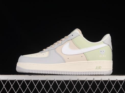 Nike Air Force 1 07 Low Light Grey Off-White Champagne CJ0304-015