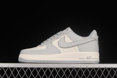 Nike Air Force 1 07 Low Light Grey Rice Blanc Chaussures ST2022-616